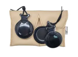 黒ベインガラス製カスタネット | FlamencoExport